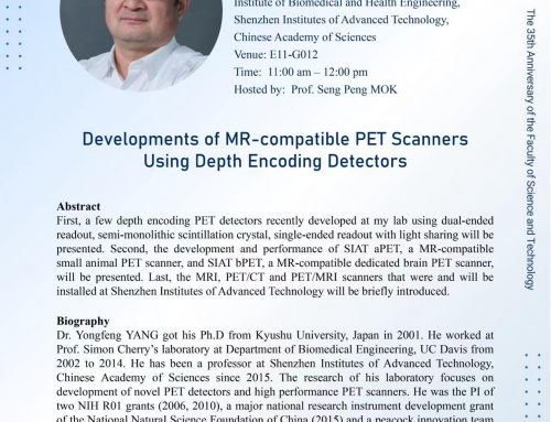 Seminar “Development of MR-compatible PET Scanners Using Depth Encoding Detectors”