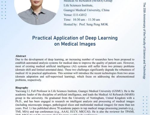 Seminar “Practical Application of Deep Learning on Medical Images”