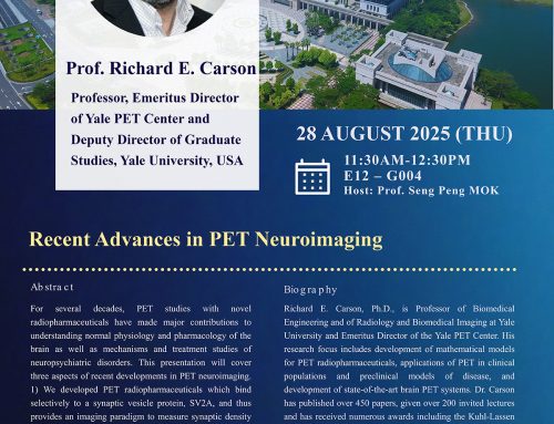 Seminar “Recent Advances in PET Neuroimaging”